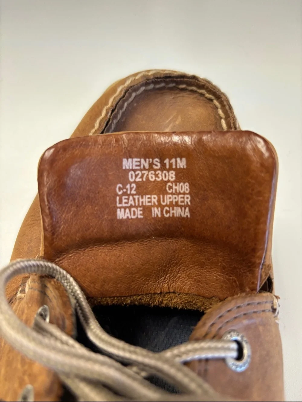 Sperry Brown and Tan Leather Men’s Boat Shoes